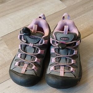 Keen Kids' Hiking Shoes Size 11 Little Kid Pink And Gray Outdoor